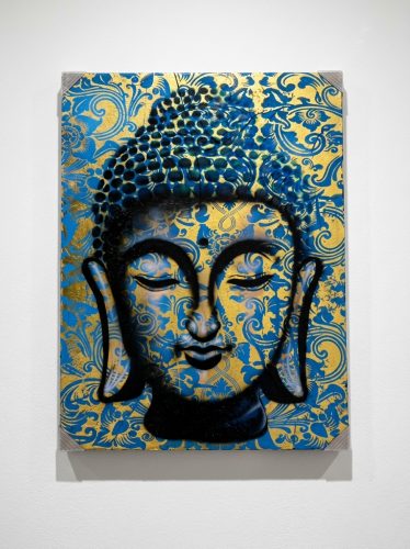 Tableau buddha bleu - TBB1_500x500